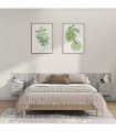vidaXL Bed Headboard with Cabinets Grey Sonoma Engineered Wood