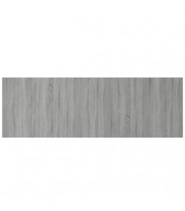 vidaXL Bed Headboard with Cabinets Grey Sonoma Engineered Wood