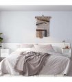 vidaXL Bed Headboard with Cabinets White Engineered Wood