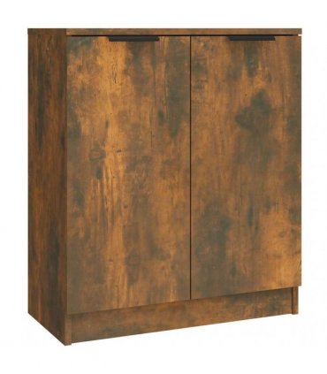 vidaXL Sideboards 3 pcs Smoked Oak Engineered Wood