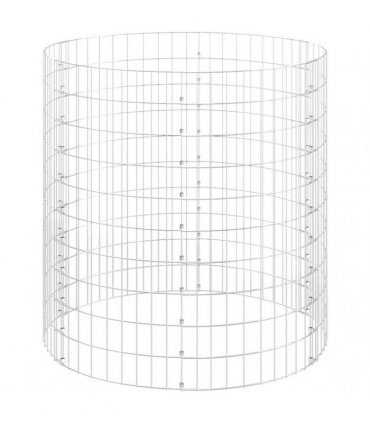 vidaXL Garden Composter Ø100x100 cm Galvanised Steel