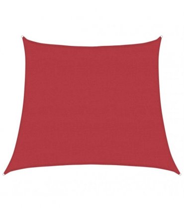 vidaXL Sunshade Sail 160 g/m² Red 4/5x4 m HDPE