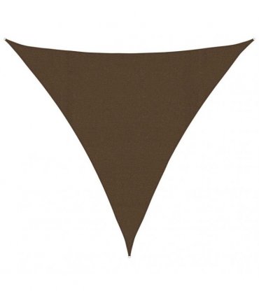 vidaXL Sunshade Sail 160 g/m² Brown 4,5x4,5x4,5 m HDPE