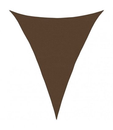 vidaXL Sunshade Sail 160 g/m² Brown 4x5x5 m HDPE