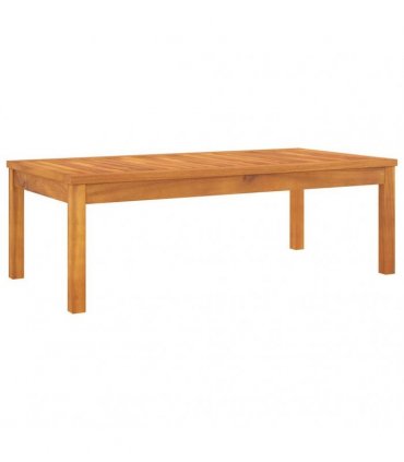 vidaXL Coffee Table 100x50x33 cm Solid Acacia Wood