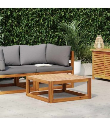 vidaXL Coffee Table 68x68x29 cm Solid Acacia Wood