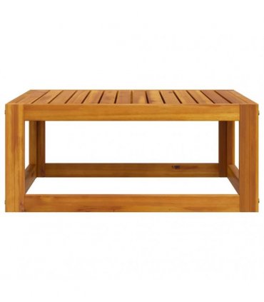 vidaXL Coffee Table 68x68x29 cm Solid Acacia Wood