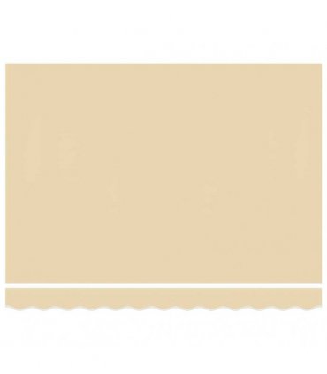 vidaXL Awning Replacement Fabric Cream 500x350 cm Polyester