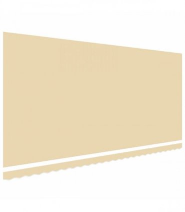 vidaXL Awning Replacement Fabric Cream 600x350 cm Polyester