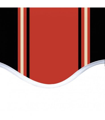 vidaXL Awning Replacement Fabric Orange and Brown 500x350 cm Polyester