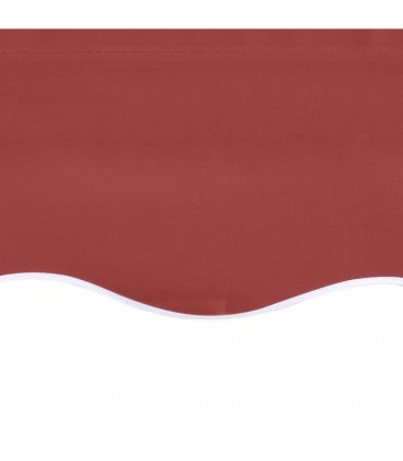 vidaXL Awning Replacement Fabric Burgundy Red 400x300 cm Polyester
