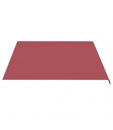 vidaXL Awning Replacement Fabric Burgundy Red 450x350 cm Polyester