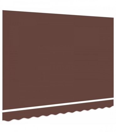 vidaXL Awning Replacement Fabric Brown 300x250 cm Polyester