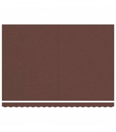 vidaXL Awning Replacement Fabric Brown 400x300 cm Polyester