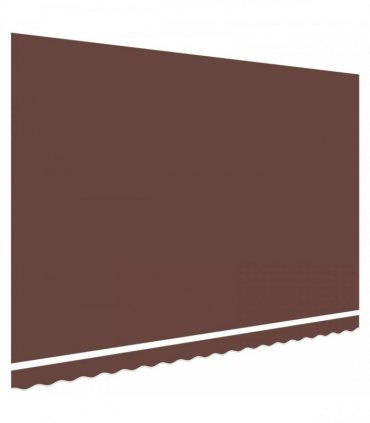 vidaXL Awning Replacement Fabric Brown 500x350 cm Polyester