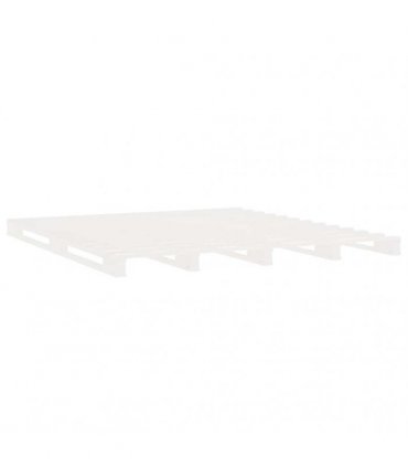vidaXL Bed Frame without Mattress White 160x200 cm Solid Wood Pine