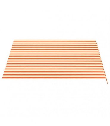 vidaXL Awning Replacement Fabric Yellow and Orange 300x250cm Polyester