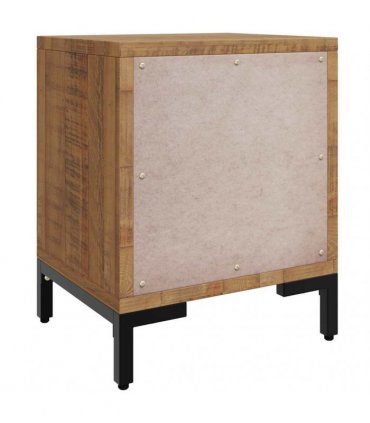 vidaXL Bedside Cabinets 2 pcs 36x30x45 cm Solid Wood Pine