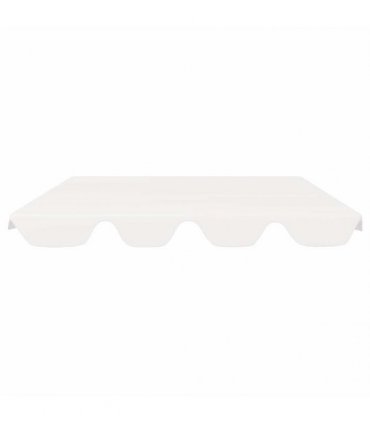 vidaXL Replacement Canopy for Garden Swing White 188/168x145/110 cm