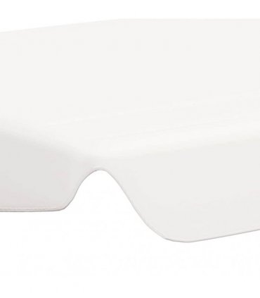 vidaXL Replacement Canopy for Garden Swing White 188/168x145/110 cm