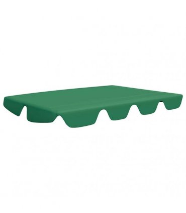 vidaXL Replacement Canopy for Garden Swing Green 150/130x105/70 cm