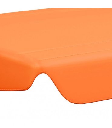 vidaXL Replacement Canopy for Garden Swing Orange 150/130x105/70 cm