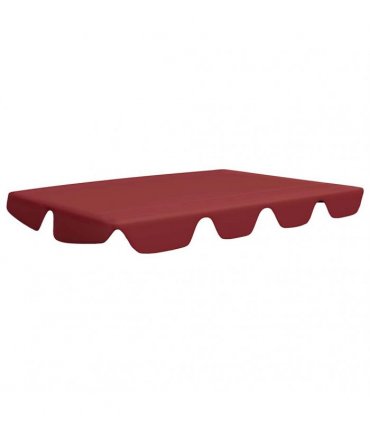 vidaXL Replacement Canopy for Garden Swing Wine Red 150/130x105/70 cm
