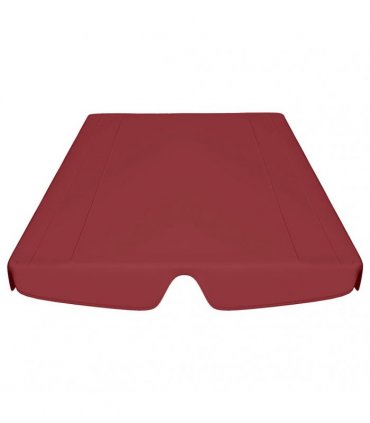 vidaXL Replacement Canopy for Garden Swing Wine Red 150/130x105/70 cm