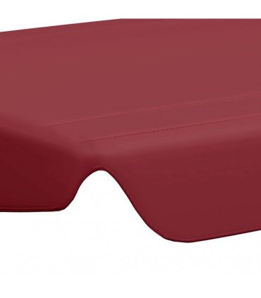 vidaXL Replacement Canopy for Garden Swing Wine Red 150/130x105/70 cm