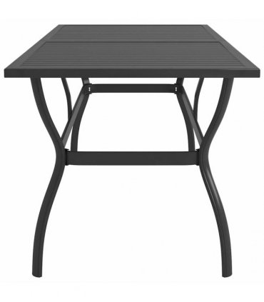 vidaXL Garden Table Anthracite 190x80x72 cm Steel