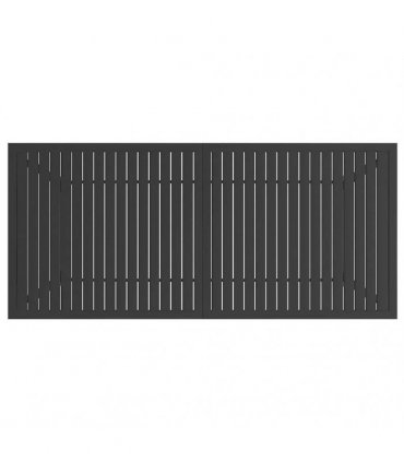 vidaXL Garden Table Anthracite 190x80x72 cm Steel