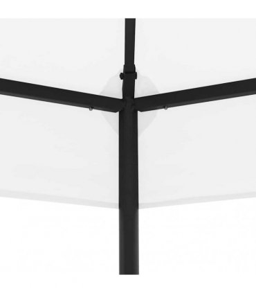 vidaXL Garden Gazebo 323x275x265 cm White 180 g/m²