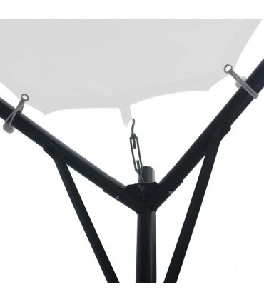 vidaXL Gazebo 3x3x2,6 m White 180 g/m²