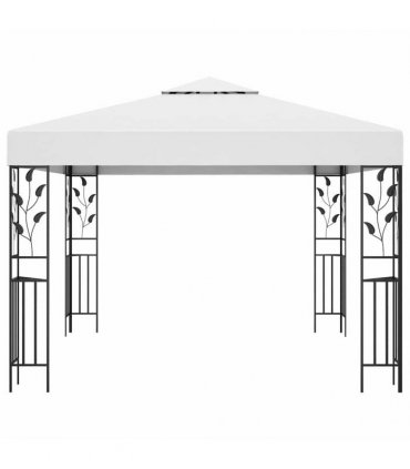 vidaXL Gazebo 3x3 m White 180 g/m²
