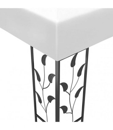 vidaXL Gazebo 3x3 m White 180 g/m²