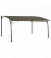 vidaXL Garden Sunshade Awning 4x3x2.55 m Taupe