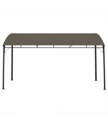 vidaXL Garden Sunshade Awning 4x3x2.55 m Taupe