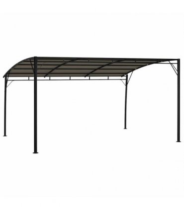 vidaXL Garden Sunshade Awning 4x3x2.55 m Taupe