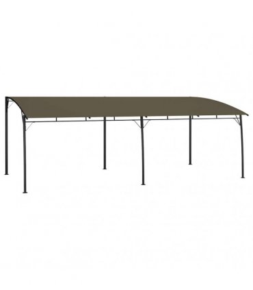 vidaXL Garden Sunshade Awning 6x3x2.55 m Taupe