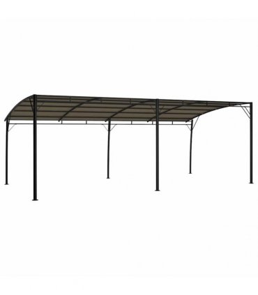 vidaXL Garden Sunshade Awning 6x3x2.55 m Taupe