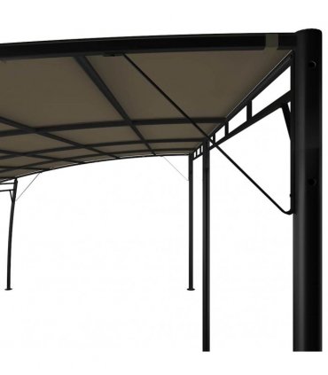 vidaXL Garden Sunshade Awning 6x3x2.55 m Taupe