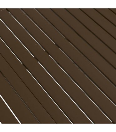 vidaXL Garden Table Brown 190x80x72 cm Steel