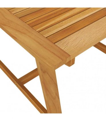 vidaXL Garden Dining Table 88x88x74 cm Solid Acacia Wood