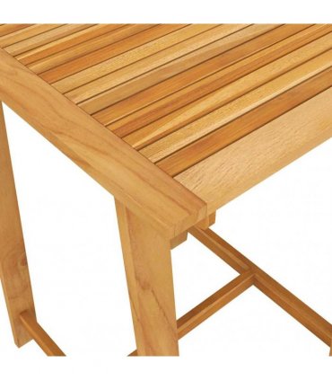 vidaXL Garden Bar Table 70x70x104 cm Solid Acacia Wood