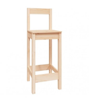 vidaXL 5 Piece Bar Set Solid Wood Pine