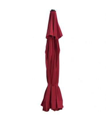 vidaXL Replacement Fabric for Outdoor Parasol Bordeaux Red 515 cm