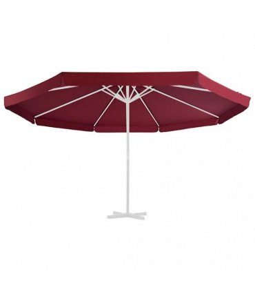 vidaXL Replacement Fabric for Outdoor Parasol Bordeaux Red 515 cm
