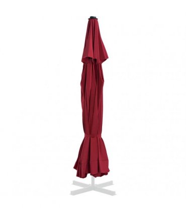 vidaXL Replacement Fabric for Outdoor Parasol Bordeaux Red 515 cm