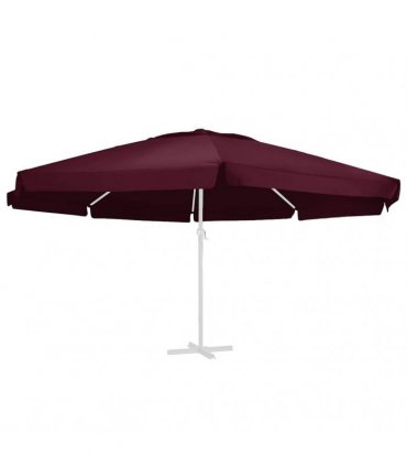 vidaXL Replacement Fabric for Outdoor Parasol Bordeaux Red 610 cm
