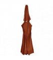 vidaXL Replacement Fabric for Outdoor Parasol Terracotta 610 cm
